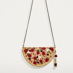 Zara Beaded Pizza Bag 🍕